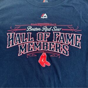 Boston Red Sox Hall of Fame Majestic Tshirt (Men's Medium)